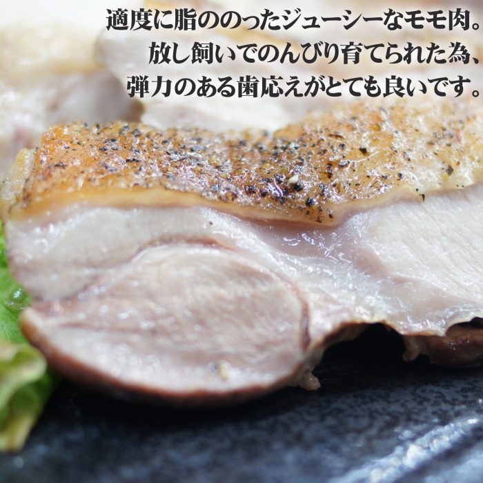 程良くジューシーなもも肉