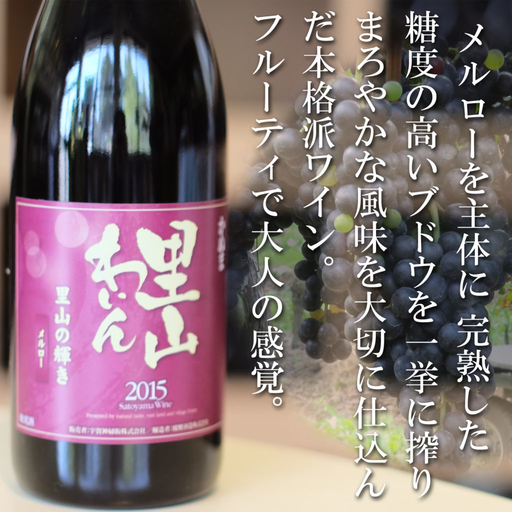 かぬま 里山ワイン メルロー 赤ワイン 720ml [ お土産 お酒 父の日 プレゼント ]-1